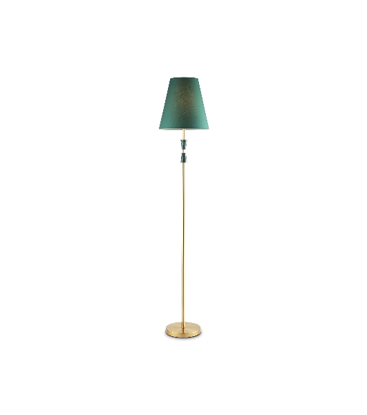 Светильник Ambrella light LH75059 BS/GN латунь/зеленый E27 max 60W D300*1550