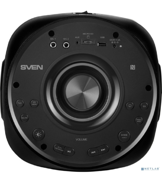 Мобильные колонки SVEN PS-770 2.0 черный 2x50W Bluetooth