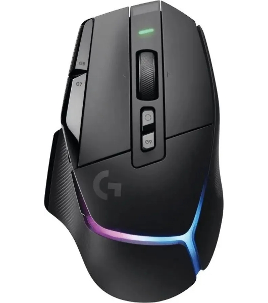 Мышь беспроводная Logitech G502 X Plus черный, 25600 dpi, радиоканал, USB, кнопки - 13
