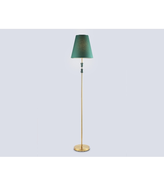 Светильник Ambrella light LH75059 BS/GN латунь/зеленый E27 max 60W D300*1550