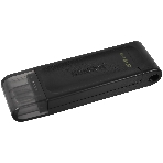 Флешка USB Kingston DataTraveler DT70 (DT70/64Gb), 64Gb, USB Type-C 3.2, R/W 70/45, черный, фото11