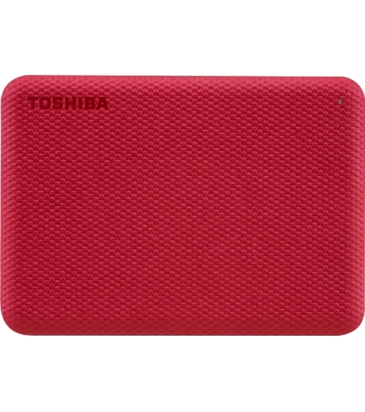 Внешний HDD 2.5' Toshiba Canvio Advance, 1TB, USB 3.2 Gen 1 Type-A, 5400 rpm, красный