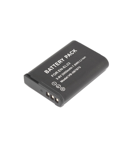 Аккумуляторная батарея для фотоаппарата Nikon Coolpix P900, P600, P610 (EN-EL23) 3,8V 2000mAh Li-ion