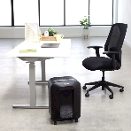 Шредер Fellowes PowerShred LX85 (секр.P-4)/перекрестный/12лист./19лтр./скрепки/скобы/пл.карты, фото4
