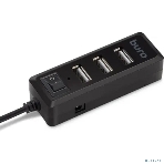 USB-концентратор Buro BU-HUB4-0.5L-U2.0, USB 2.0, USB 4 порта, USB, фото8