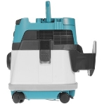 Строительный пылесос Makita DVC150LZ гибридное, белый, 320 Вт, уборка сухая/влажная, пылесборник мешок/контейнер, 15 л, фото9