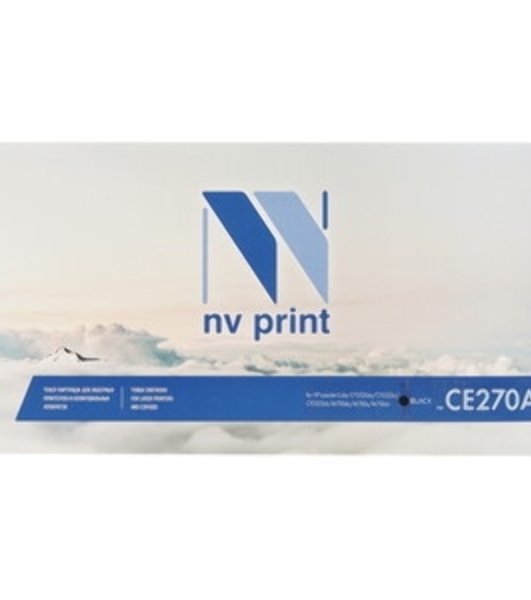 Картридж лазерный NVPrint совместимый HP CE270A черный для LJ Color CP5520 (13500k)