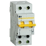 Выключатель-разъединитель трехпозиционный IEK MPR10-2-063 ВРТ-63 2P 63А, фото 1