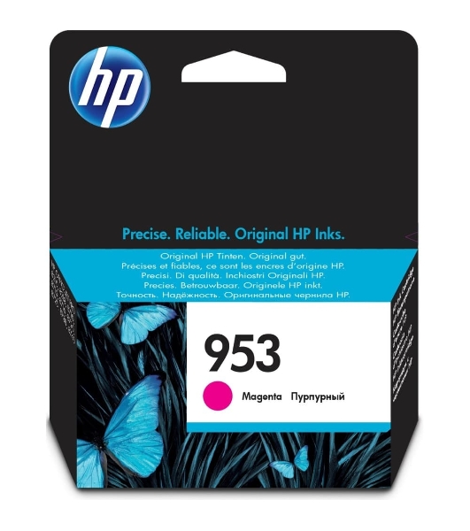 Картридж струйный HP 953 F6U13AE пурпурный для HP OJP 8710/8715/8720/8730/8210/8725 (700 стр.)