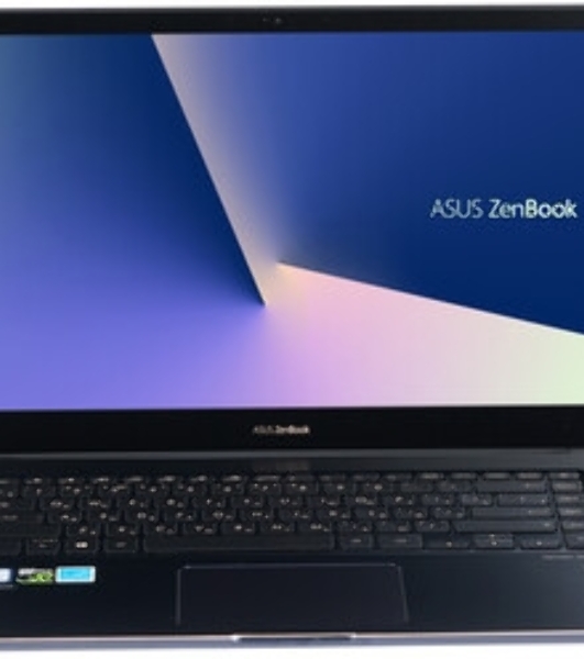 Крышка для Asus Zenbook UX550GD UHD с тачскрином синяя