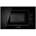 Встраиваемая микроволновая печь Kuppersberg HMW 620 B, объем 20 л, мощность 700 Вт, поворотный стол, High-Tech, 9 автоматических программ, гриль, сенсорное управление, черный, фото35