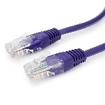 Патч-корд UTP Cablexpert cat.5e, 1м, литой, многожильный, фиолетовый, фото2