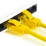 Патч-корд Greenconnect UTP прямой ethernet 0.5m cat.5е, RJ45, литой (Желтый) (GCR-LNC02-0.5m), фото2