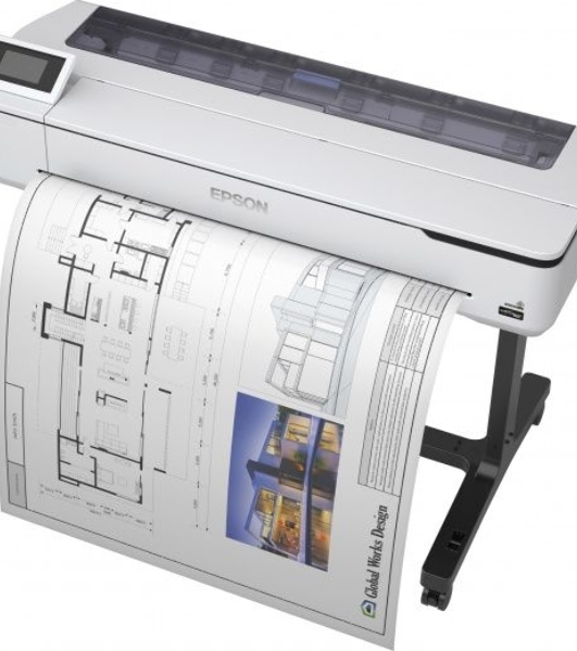 Плоттер струйный Epson SureColor SC-T5100, A0, цветной, 36', 1200x2400 dpi, USB, Gigabit Ethernet, WiFi