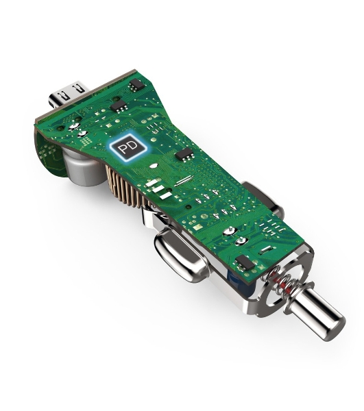 Комплект зарядное устройство Hama H-183317 3A PD для Apple кабель Apple Lightning/Type-C белый