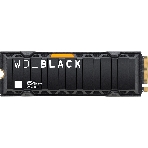 Накопитель SSD WD 1Tb Black SN850X, M.2(22x80мм), NVMe, PCIe 4.0 x4, 3D TLC, R/W 7300/6300Mb/s, IOPs 800 000/1 100 000, TbW 600, DWPD 0.3, with Heat Spreader (12 мес.), фото2