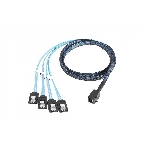 Кабель CBL-SFF8643-SATASB-10M, 1 metre cable, SFF8643 to X4 SATA, фото 1