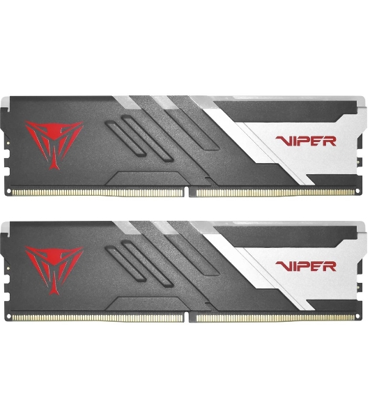 Оперативная память Patriot Viper Venom, DDR5, 32GB (2x16GB), 7400MHz, CL36, DIMM, с радиаторами, RGB, черный
