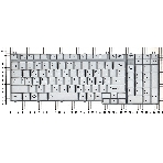 Клавиатура для ноутбука Toshiba Satellite P205-S6237 серебристая (шлейф по центру), фото2