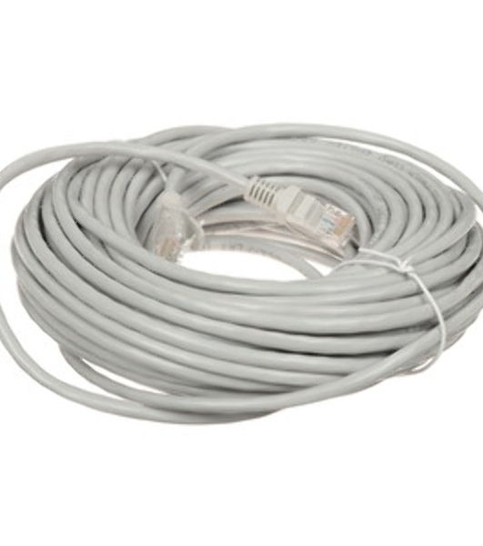 Патч-корд медный UTP Cablexpert PP10-20M cat.5e, 20м, литой, многожильный, серый