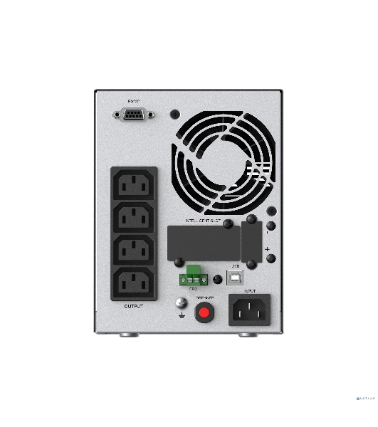 ИБП CBR ESSENCE ESN-1000C [Online 1000 VA / 1000 W, Tower, 4 x C13, LCD, HID-USB, RS232, EPO, SNMP slot] (ESN-1KT-4I-LCHERSC)