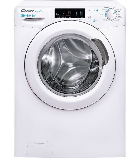 Стиральная машина Candy Smart Pro CSOW4 1364T/2-07 белый, загрузка фронтальная 6 кг, 1300 об/мин., класс: В