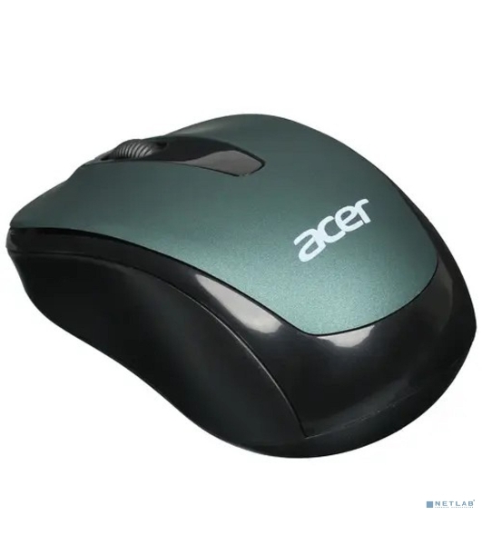 Мышь беспроводная Acer OMR135 зеленый, 1000 dpi, радиоканал, USB, кнопки - 3