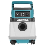 Строительный пылесос Makita DVC150LZ гибридное, белый, 320 Вт, уборка сухая/влажная, пылесборник мешок/контейнер, 15 л, фото8