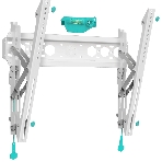 Кронштейн ONKRON TM5W/32-65'' макс 400*400 наклон +12º от стены: 35-145мм, макс вес 68,2кг, встр уровень, белый, фото6