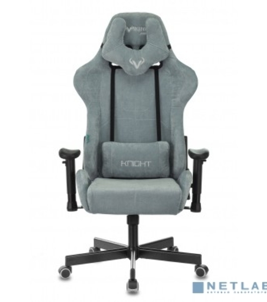 Кресло Бюрократ VIKING KNIGHT LT28 FABRIC серо-голубой, ткань, 120 кг, механизм качания