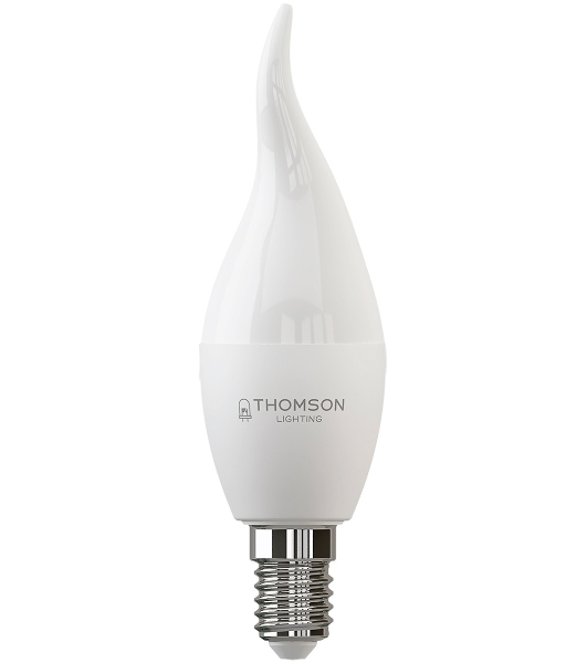 Лампа светодиодная Thomson TH-B2313 10Вт цок.: E14 свеча 220B 6500K св. свеч. бел. хол. Tail Candle (упак.: 1 шт)