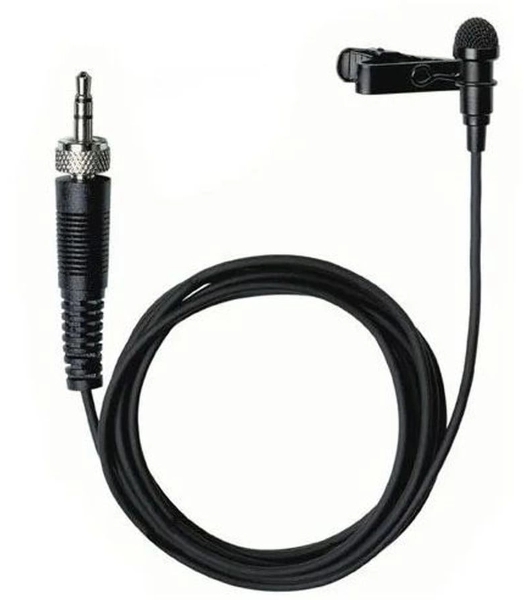 Микрофон проводной Sennheiser ME 2 1.6м черный