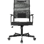 Кресло руководителя Бюрократ CH Balance черный Elastic-102 TW-11 сетка/ткань крестов. металл черный, фото12
