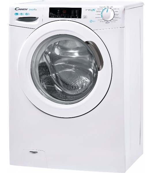 Стиральная машина Candy Smart Pro CSOW4 1364T/2-07 белый, загрузка фронтальная 6 кг, 1300 об/мин., класс: В