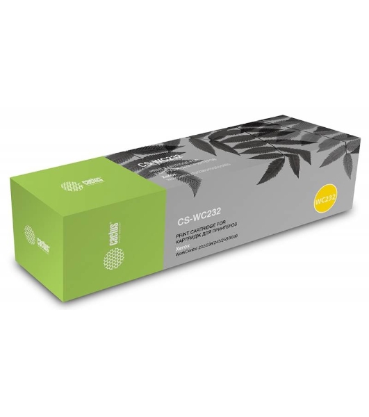 Картридж лазерный Cactus CS-WC232 006R01046 черный (32000 стр.) для Xerox WC 232/238/245/255/5030