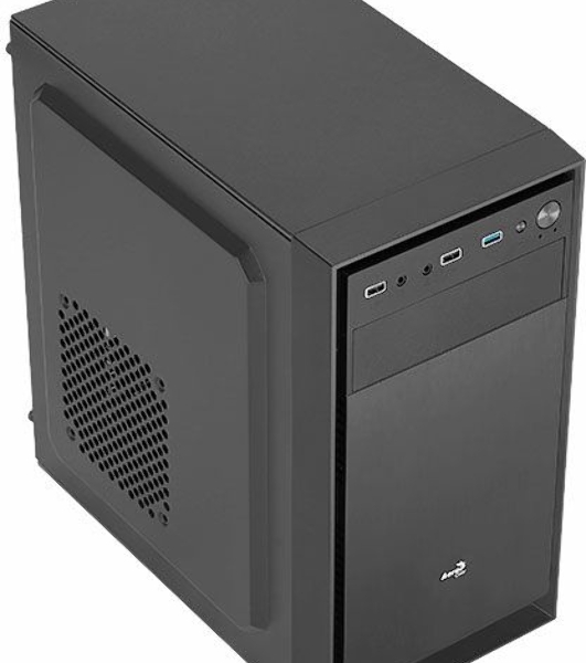 Компьютерный корпус Aerocool/Formula CS-104-S-BK-v1 черный без БП mATX 1x120мм 1xUSB 2.0 1xUSB 3.0 audio