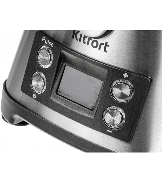 Кухонный комбайн Kitfort KT-1395 800Вт серебристый/черный