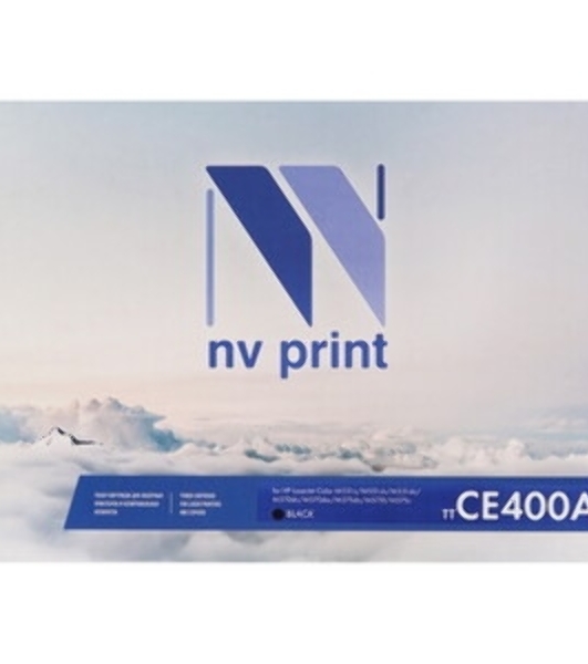 Картридж лазерный NVPrint совместимый HP CE400A черный для CLJ Color M551 (5000k)