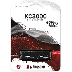 Накопитель SSD Kingston KC3000, 4Tb, PCIe 4.0 x4, M.2 2280, NVMe, R/W 7000/7000, с радиатором, фото6