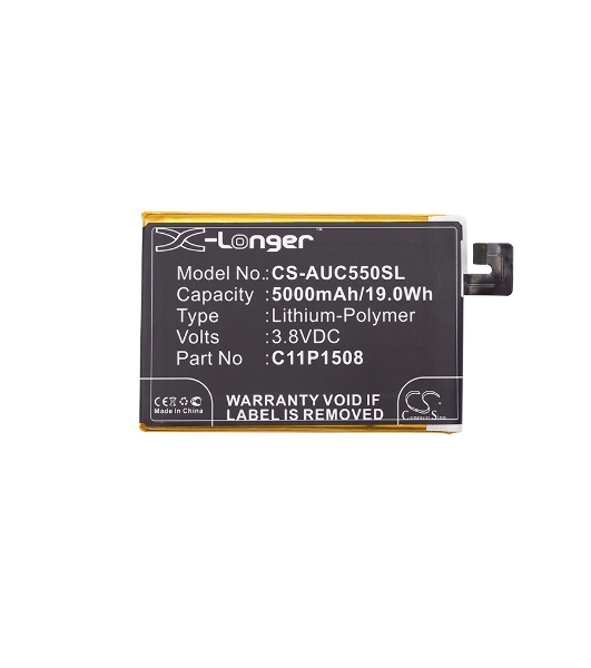 Аккумулятор CameronSino CS-AUC550SL C11P1508 для AsusZenFone 50003.8V, 5000 mAh, 19.00Wh