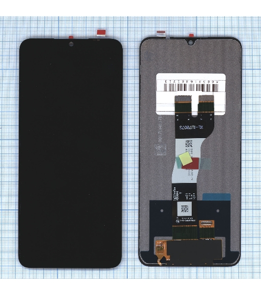Дисплей для Samsung Galaxy A05S SM-A057F в сборе с тачскрином черный