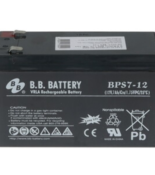 Батарея для ИБП B.B.Battery/BPS 7-12/12V/7Ah