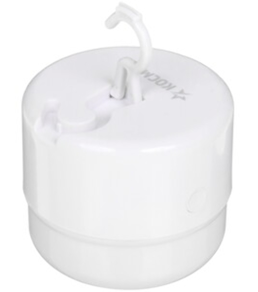 Фонарь аккумуляторный кемпинговый походный 3Вт SMD LED Li-ion 18650 800мА.ч корпус ABS-пластик USB-шнур type C складной крючок для подвешивания матовый рассеиватель КОСМОС KOC613Lit
