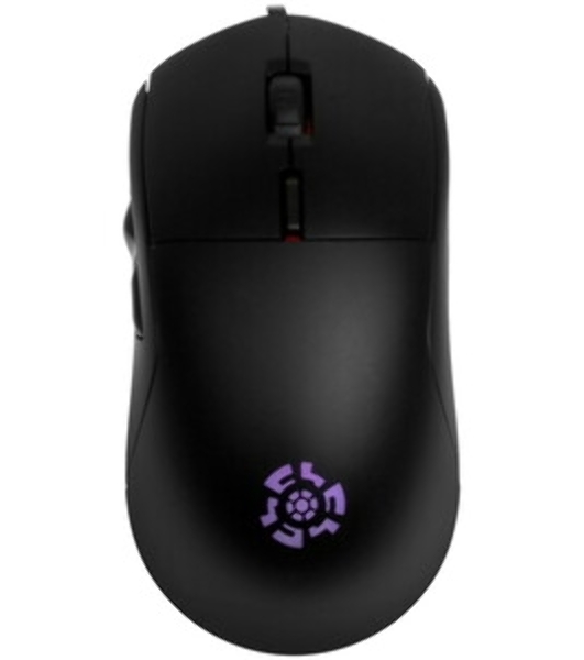 Мышь проводная Qumo UFO M77 черный, 2400 dpi, USB, кнопки - 6