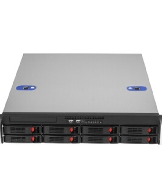 Серверный корпус ExeGate Pro EX293178RUS 2U550-HS08 RM 19', высота 2U, глубина 550, БП 1U-900ADS, 8xHotSwap, USB