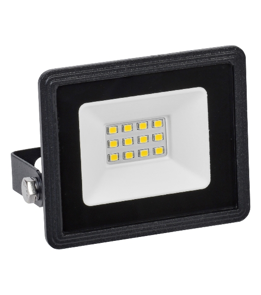 Прожектор светодиодный СДО 06-10 4000К IP65 черный IEK LPDO601-10-40-K02