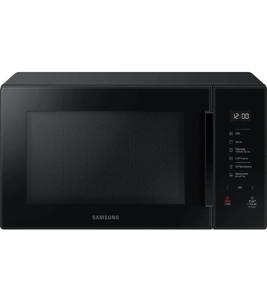 Микроволновая печь Samsung MG30T5018AK/BW черный, 30 л, 900 Вт, переключатели - сенсор