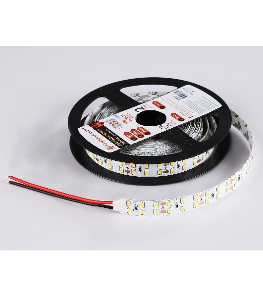 Светодиодная лента Ambrella light GS3601 2835 204Led/ 20W m/ 24V IP20 3000K/ 5000*14*1.2mm (2 конт.)