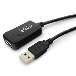 Кабель Gembird USB 2.0 удлинительный, активный 4.8м AM/AF, черный, фото9