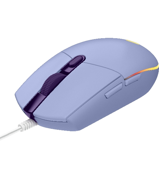 Мышь проводная Logitech G102 LIGHTSYNC фиолетовый, 8000 dpi, USB, кнопки - 6